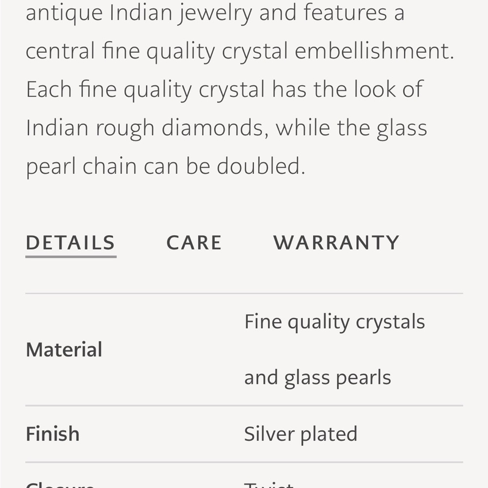Brighton Silver and Pearl Necklace NEW - Picture 3 of 3